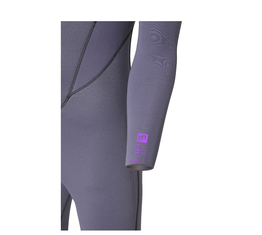 4/3 Stamiina GBS Backzip - Combinaison Surf Femme