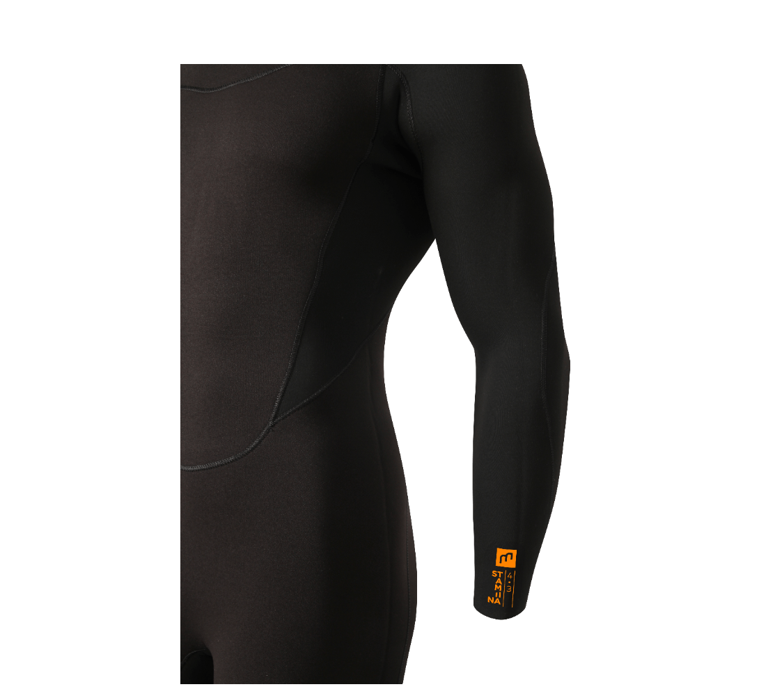 4/3 Stamiina GBS Backzip - Combinaison Surf Homme