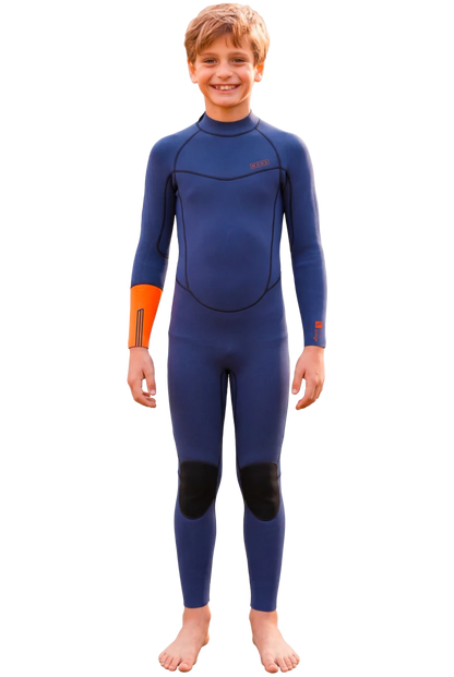 5/4/3 Pioneer - Zip Dos L/S Combinaison Surf Garçon