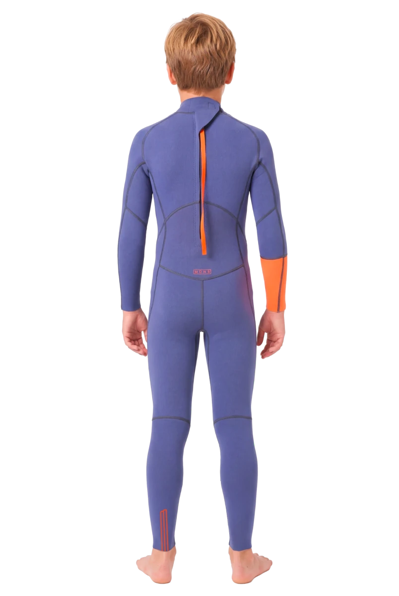 5/4/3 Pioneer - Zip Dos L/S Combinaison Surf Garçon
