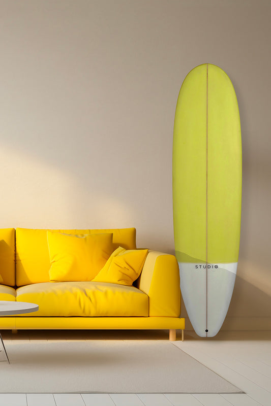 Tabla de surf decorativa - <tc>Flare</tc> - 7-2 Anise/Blanco