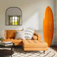 Dekoration Surfbrett – Biber – Doppelschicht Orange