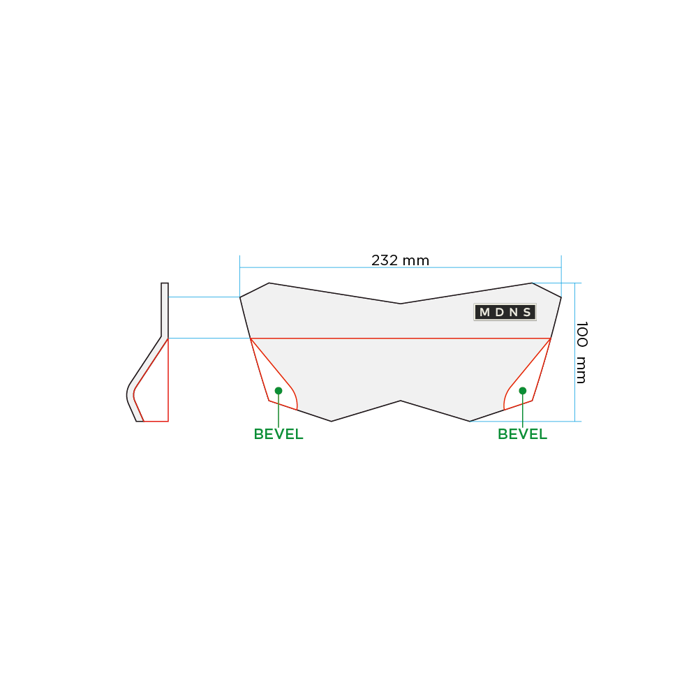 Scut Traction - 1 Pièce Pad De Surf
