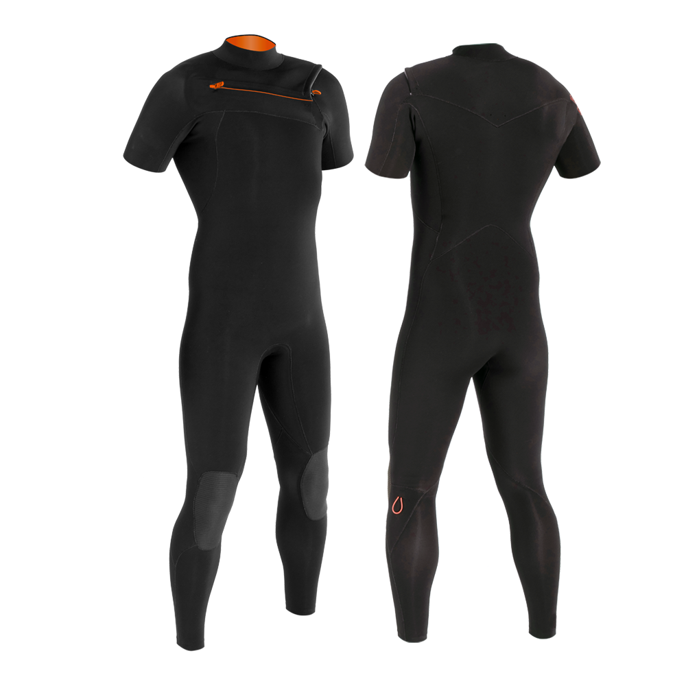 2/2 Priime - Zip Poitrine S/S Combinaison Surf Homme