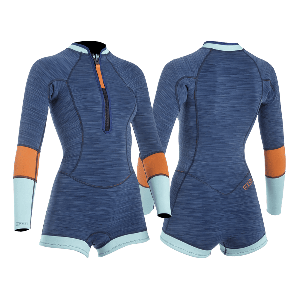 2/2 Priime - Naiad L/S Combinaison Shorty Surf Femme