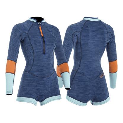 2/2 Priime - Naiad L/S Combinaison Shorty Surf Femme