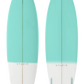 Decoration Surfboard - Zoom - 4-10 Teal/White Kid