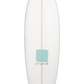 Tabla de surf decorativa - <tc>Lens</tc> 6-0 Blanco/Verde azulado
