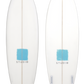 Dekoration Surfbrett – <tc>Lens</tc> – 6-3 Weiß/LiteBlue