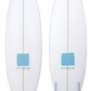Dekoration Surfbrett – <tc>Frame</tc> 6-0 Weiß/LiteBlue