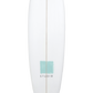 Decoration Surfboard - Tilt - 6-8 White/Teal