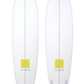 Décoration Planche de Surf - <tc>Shutter</tc> - 7-6 Blanc/Anis