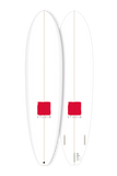 STUDIO SURFBOARDS FLARE 6-8 WHITE/RED