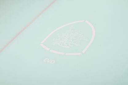 VENON Surfboards - Evo - Hybrid 2+1 Fins - Pastel Green - Squash Tail