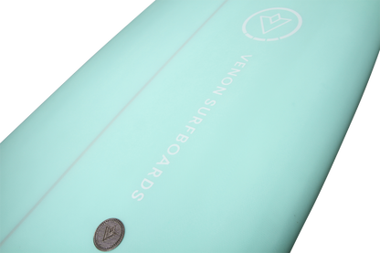 VENON Surfboards - Evo - Hybrid 2+1 Fins - Pastel Green - Squash Tail