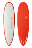 2nd Grade Surfboard - Gopher - White Deck Corail