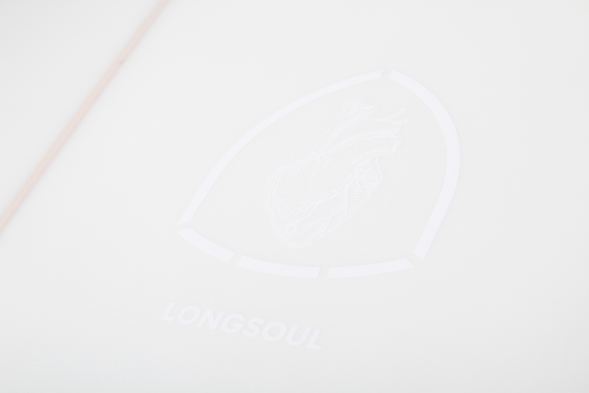 VENON Surfboards - Longsoul - Longboard Polyvalent - Pastel Grey - Squash Tail