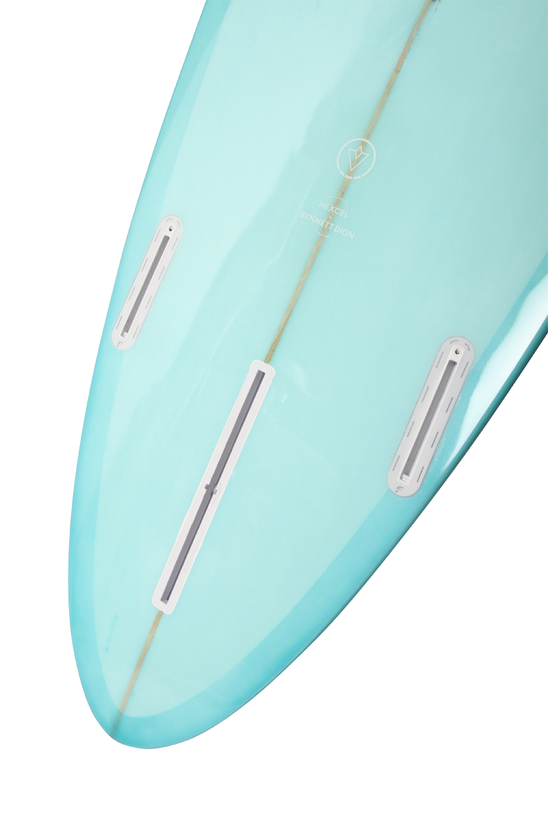Decoration Surfboard - Volute - Double Layer Blue