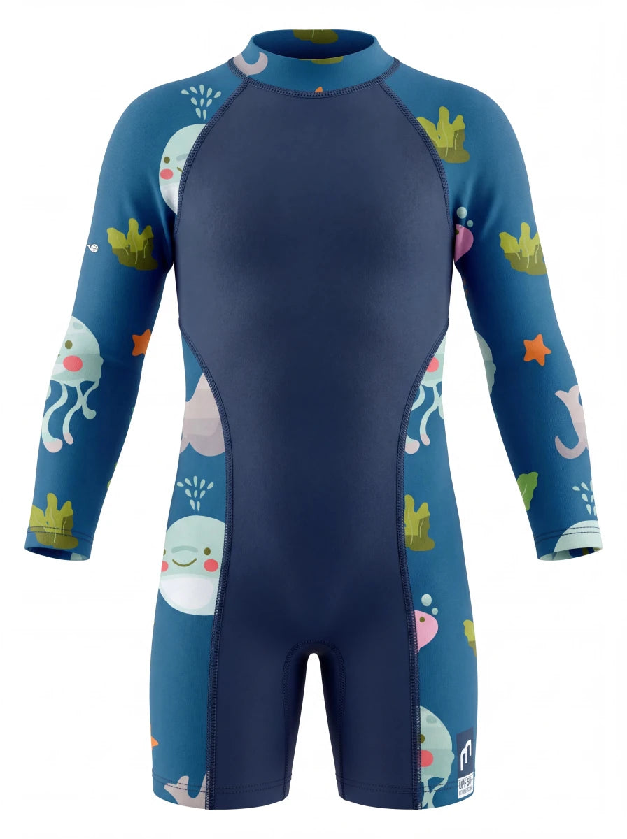 Baby Shorty Girl L/S - Lycra Surf Bébé Fille
