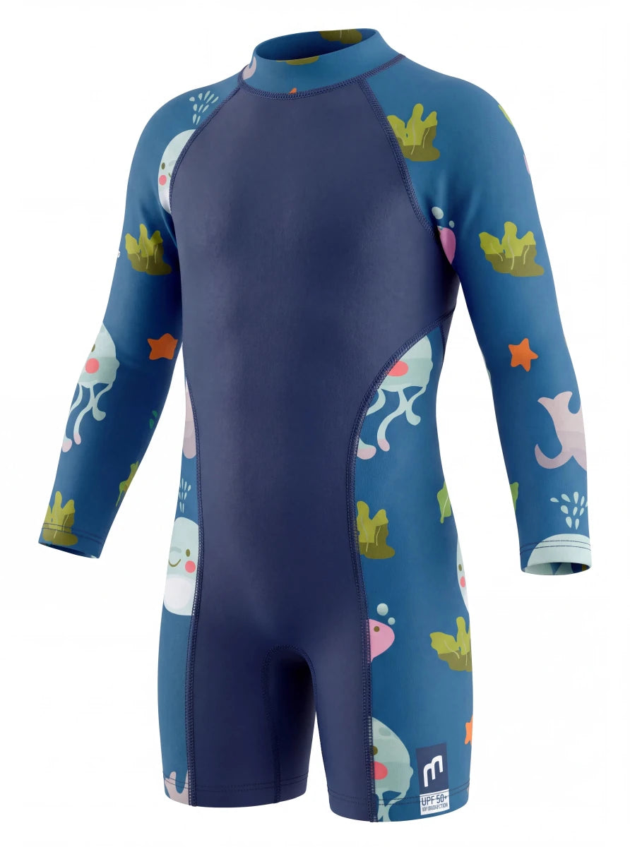 Baby Shorty Girl L/S - Lycra Surf Bébé Fille