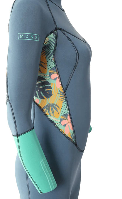 3/2 Pioneer - Zip Dos L/S Combinaison Surf Femme