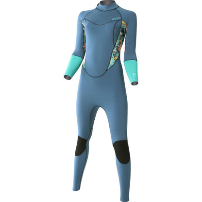 5/4/3 Pioneer - Zip Dos L/S Combinaison Surf Fille