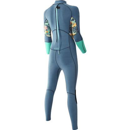 5/4/3 Pioneer - Zip Dos L/S Combinaison Surf Fille