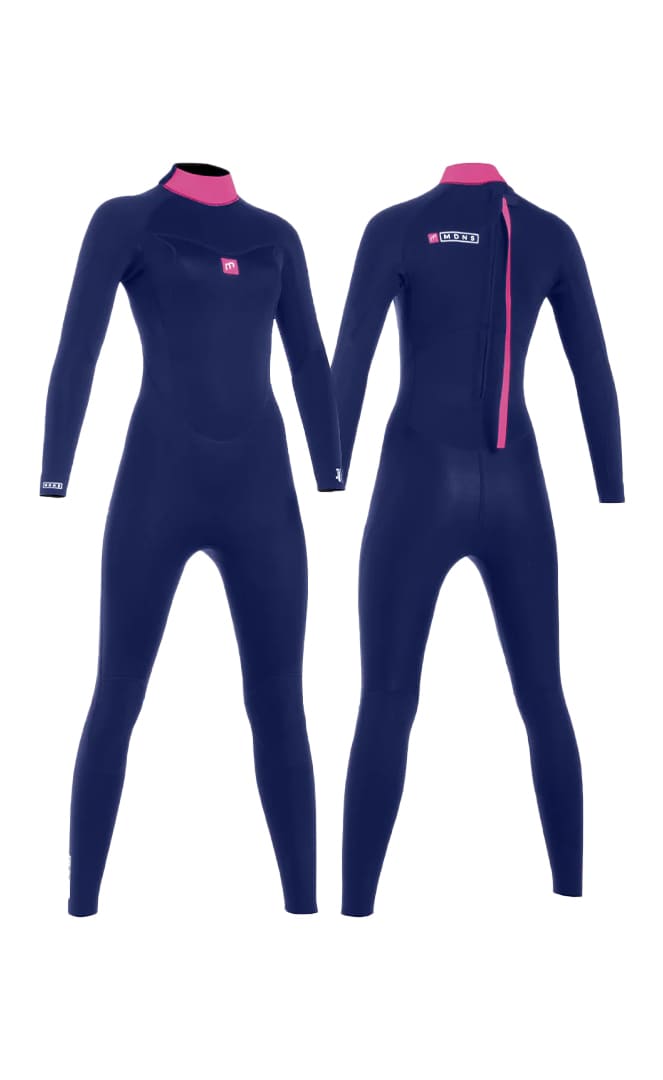 5/4/3 Pioneer - Zip Dos L/S Combinaison Surf Femme