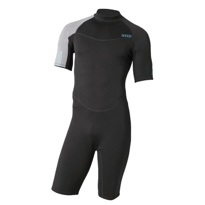 2/2 Pioneer - Zip Dos S/S Combinaison Shorty Surf Homme