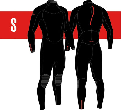 4/3 Stamiina GBS Backzip - Combinaison Surf Homme
