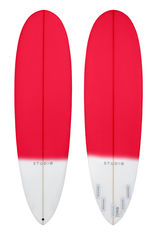 STUDIO SURFBOARDS TILT 6-8 RED/WHITE