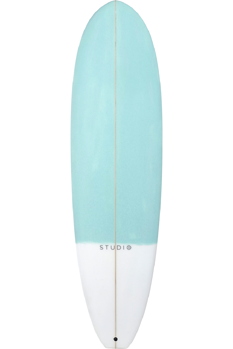 STUDIO SURFBOARDS FLARE 6-8 TEAL /WHITE