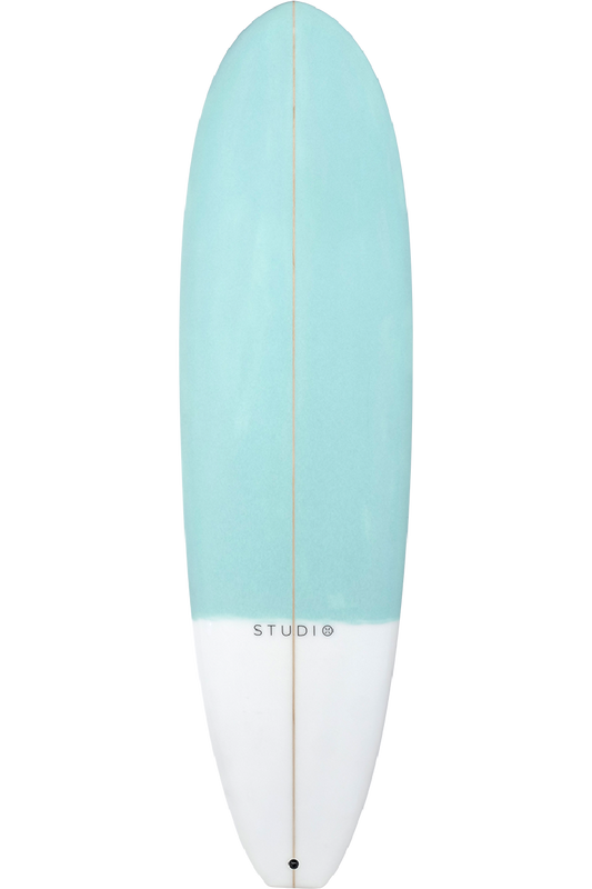 <tc>STUDIO SURFBOARDS FLARE 6-8 TEAL /WHITE</tc>
