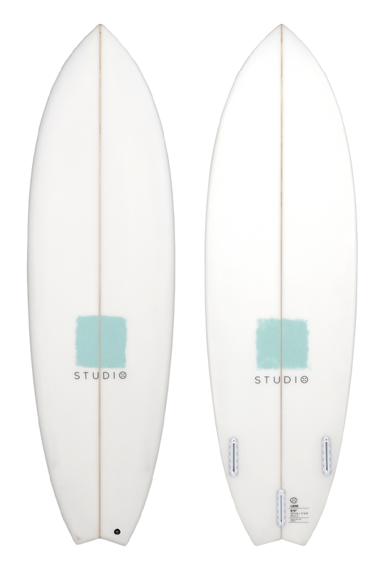 STUDIO SURFBOARDS LENS 6-0 WHITE/TEAL