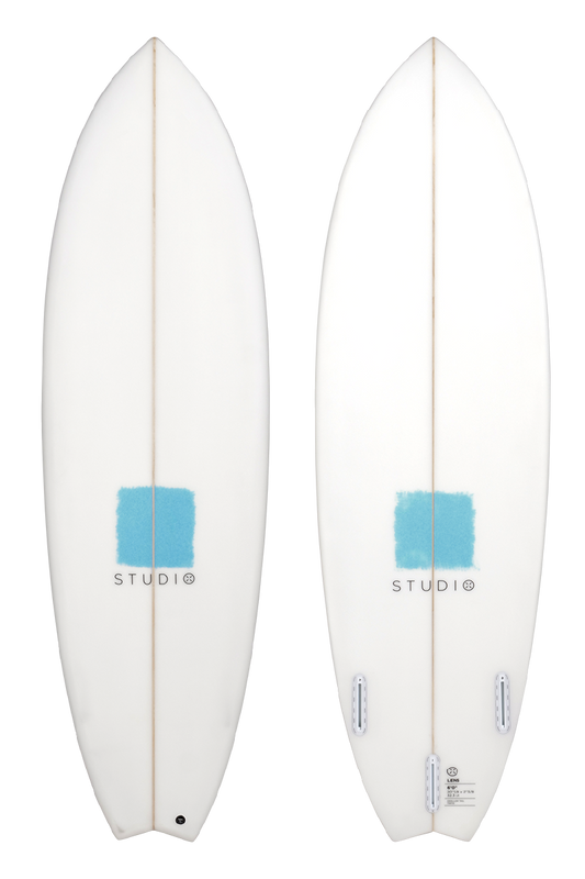 <tc>STUDIO</tc> SURFBOARDS FILTER 6-3 WEISS/LITEBLAU