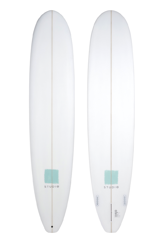 <tc>STUDIO SURFBOARDS NOISE 9-0 WHITE/TEAL</tc>