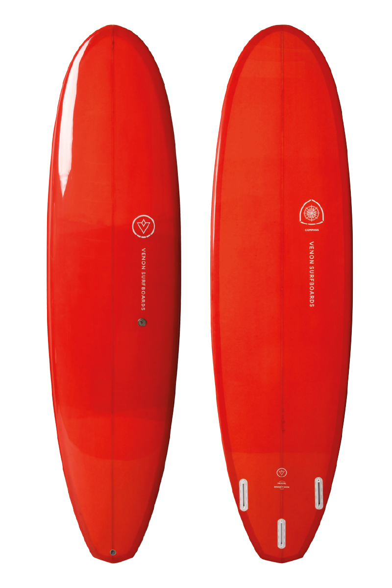 <tc>Compass - Funboard - Double Couche Rouge</tc>