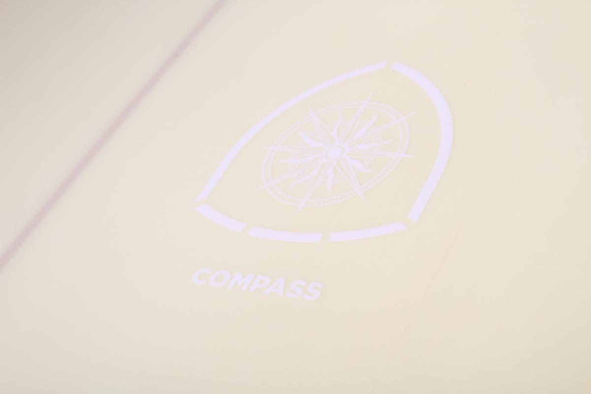 VENON Surfboards - Compass - Funboard - Pastel Yellow - Diamond Tail