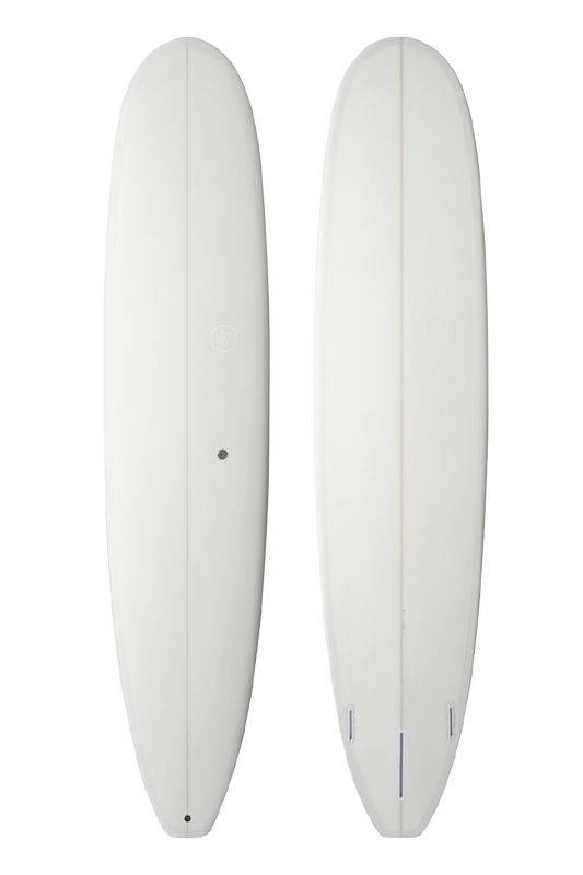 VENON Surfboards - Longsoul - Longboard Polyvalent - Pastel Grey - Squash Tail